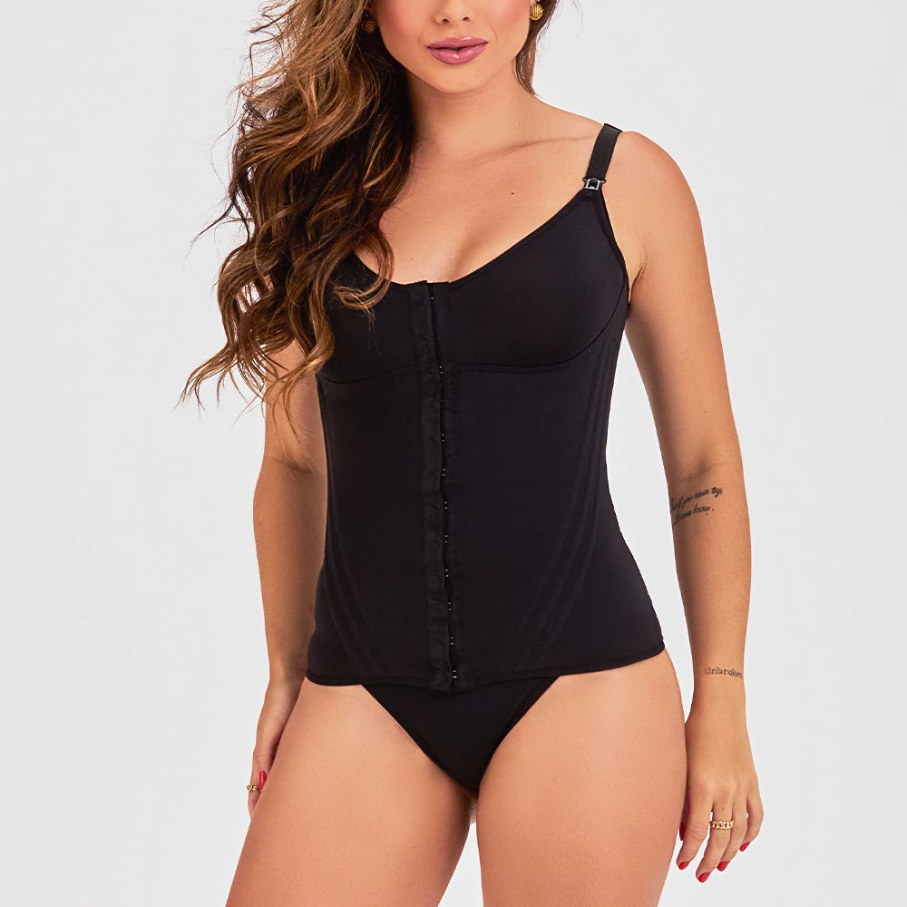 CAMISETA MODELADORA POWER PRETO