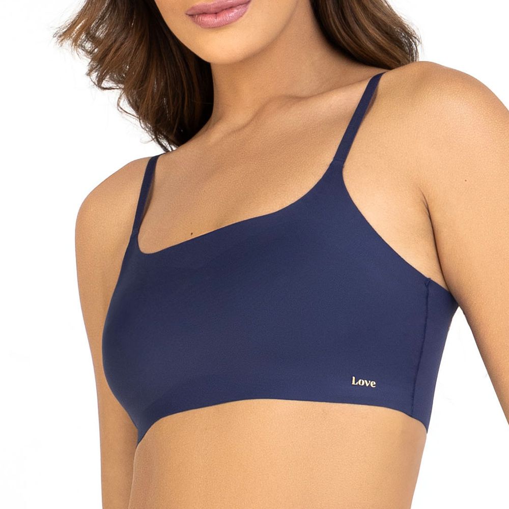 SUTIÃ BASICO COM BOJO REMOVIVEL AZUL SIDERAL