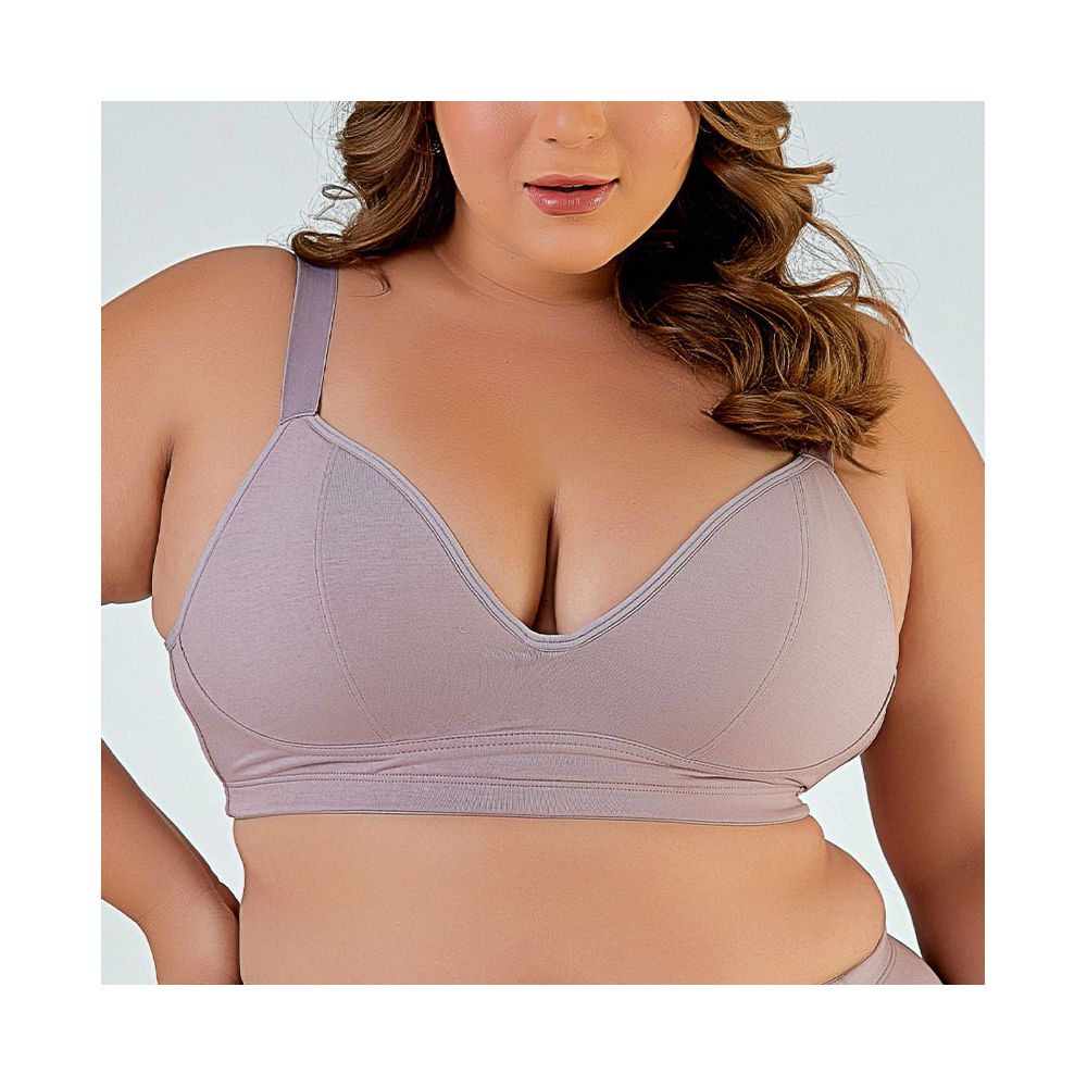 SUTIÃ PLUS C/BOJO SOFT ROSA RETRO