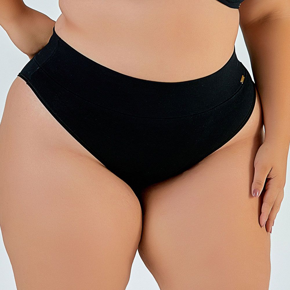 CALCINHA PLUS BASIC PRETO