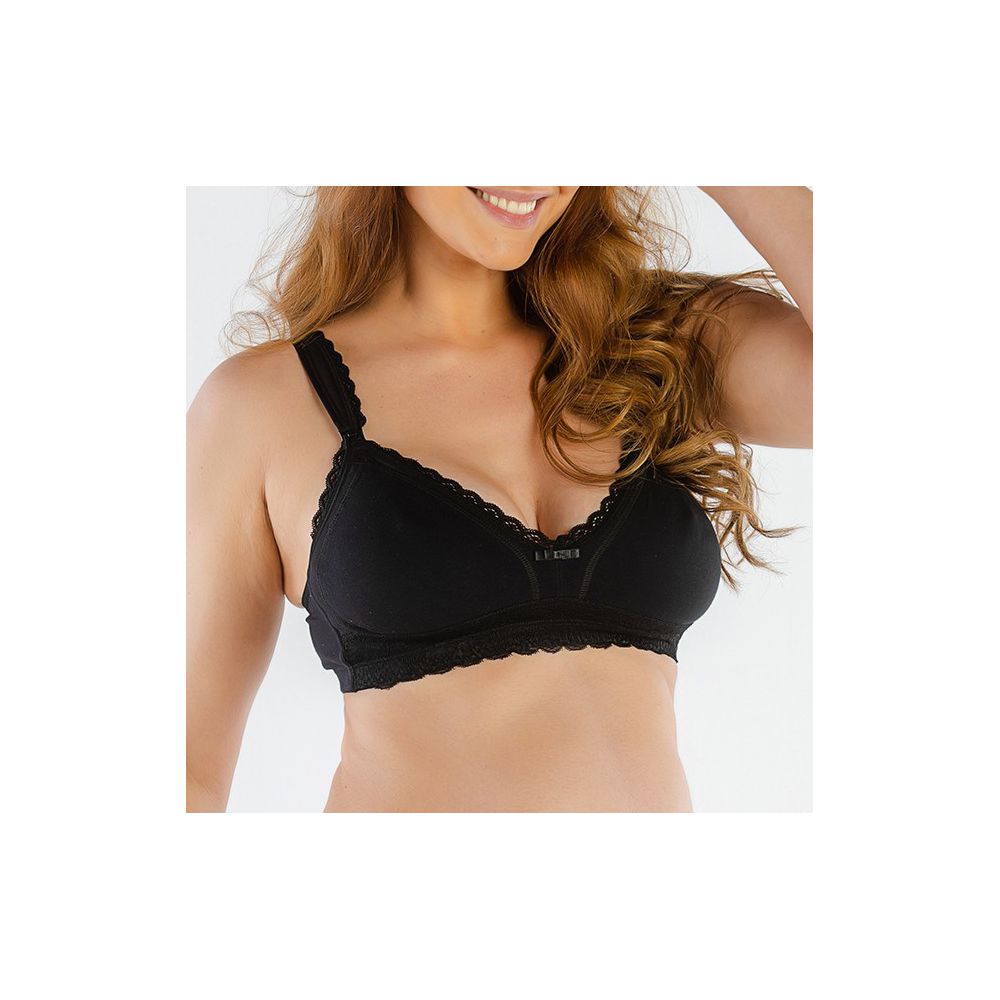 SUTIÃ AMAMNETAÇÃO C/ALÇA SOFT PRETO