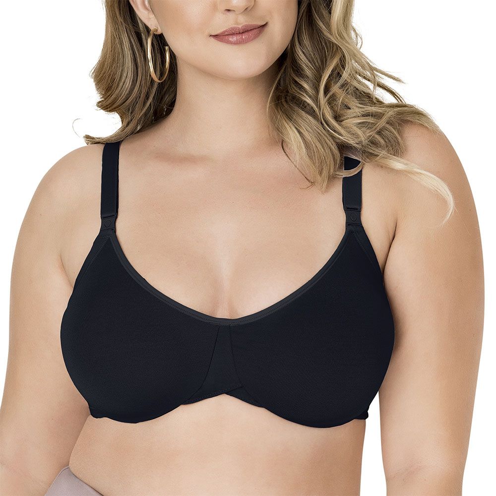 SUTIÃ PLUS MOLDADO COM ARCO PRETO