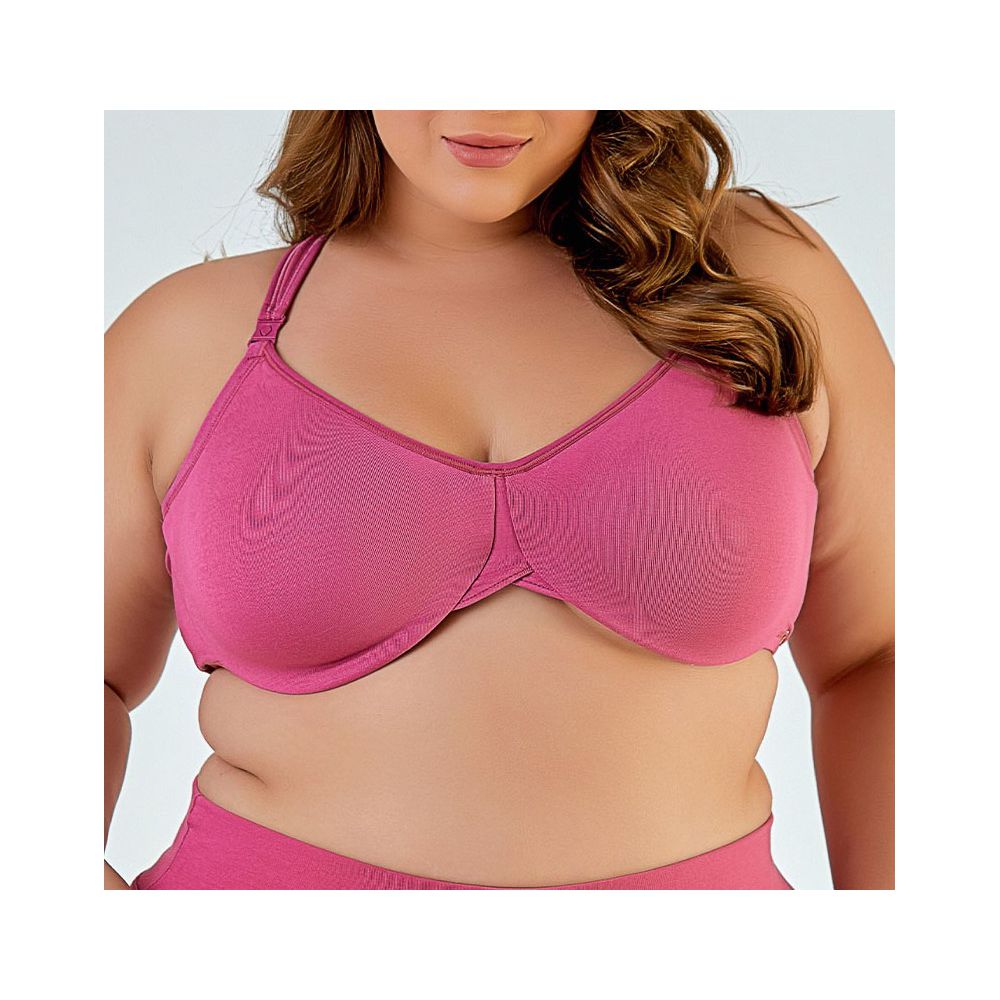 SUTIÃ PLUS MOLDADO COM ARCO FLORATA