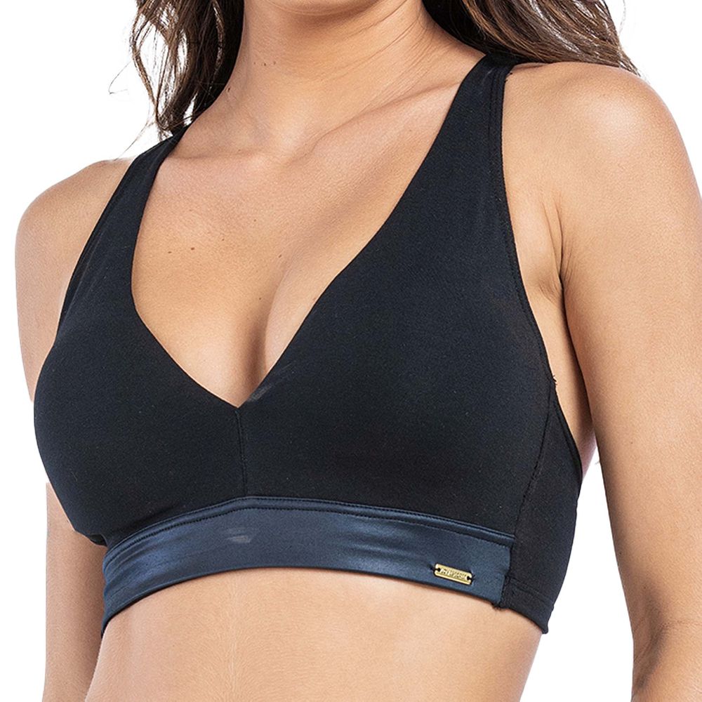SUTIÃ COM BOJO REMOVIVEL PRETO