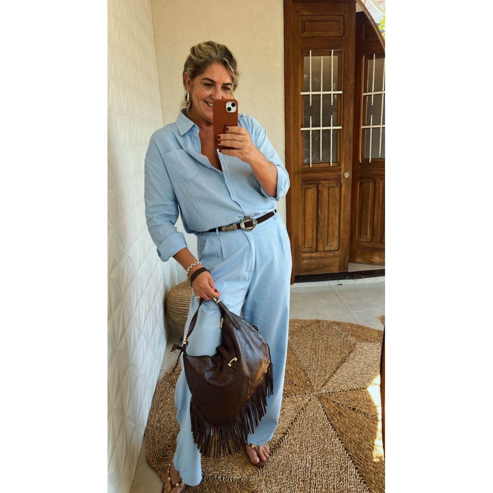 Conjunto Anne Azul Claro