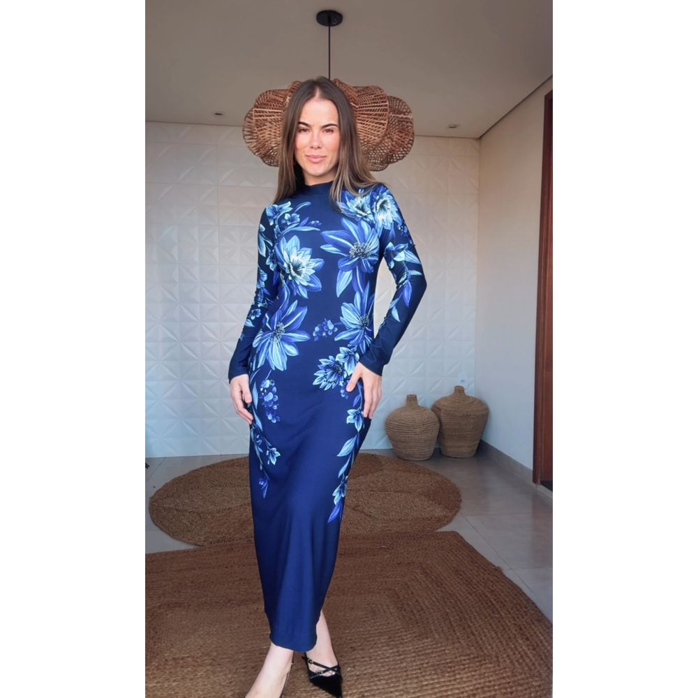 Vestido Midi Floral Tati Estampado