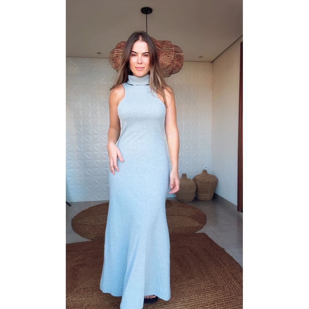 Vestido Gola Farm