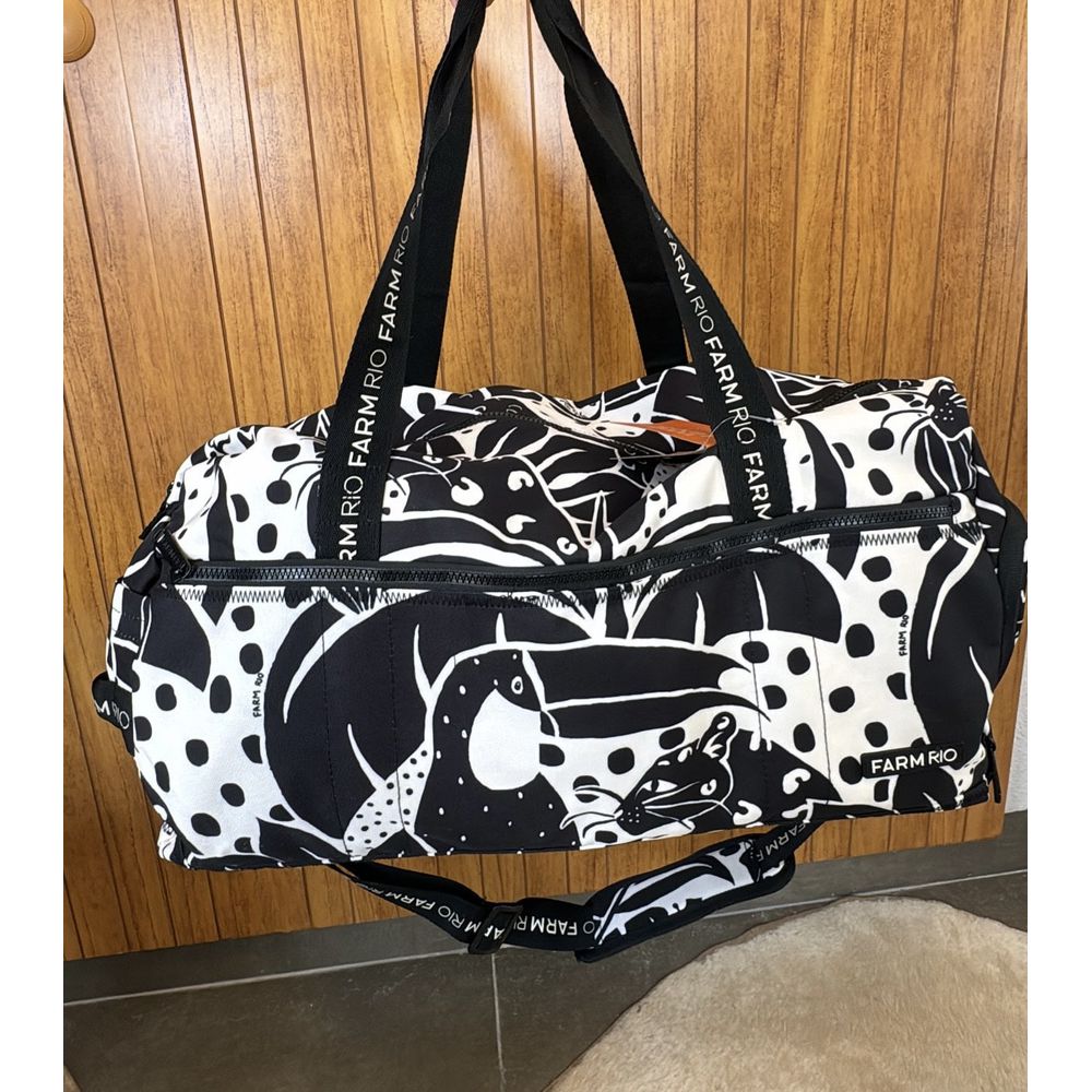 Bolsa Findi Bichos Na Floresta Estampado