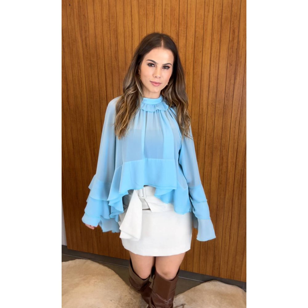 Bata Morcego Azul Claro