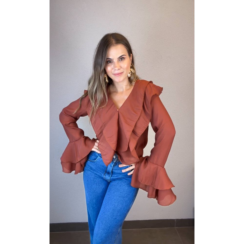 Camisa Cropped