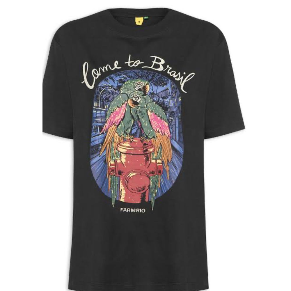 Tshirt Média Bananara Estampado
