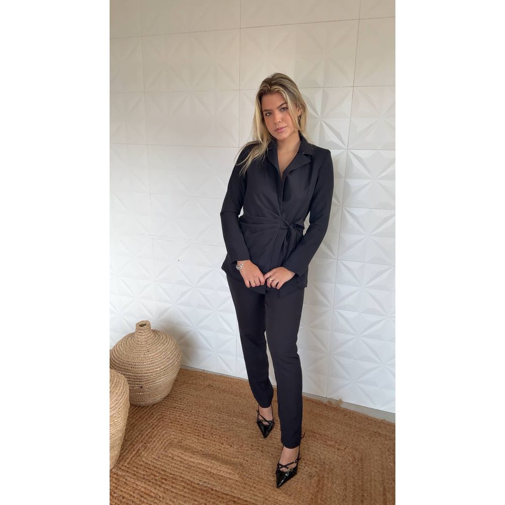 Conjunto Blazer Preto