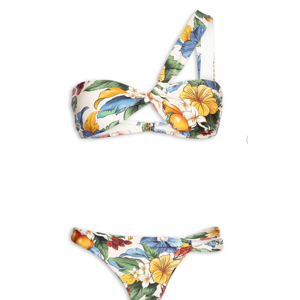 Biquini Ombro Tropicalzinho Estampado