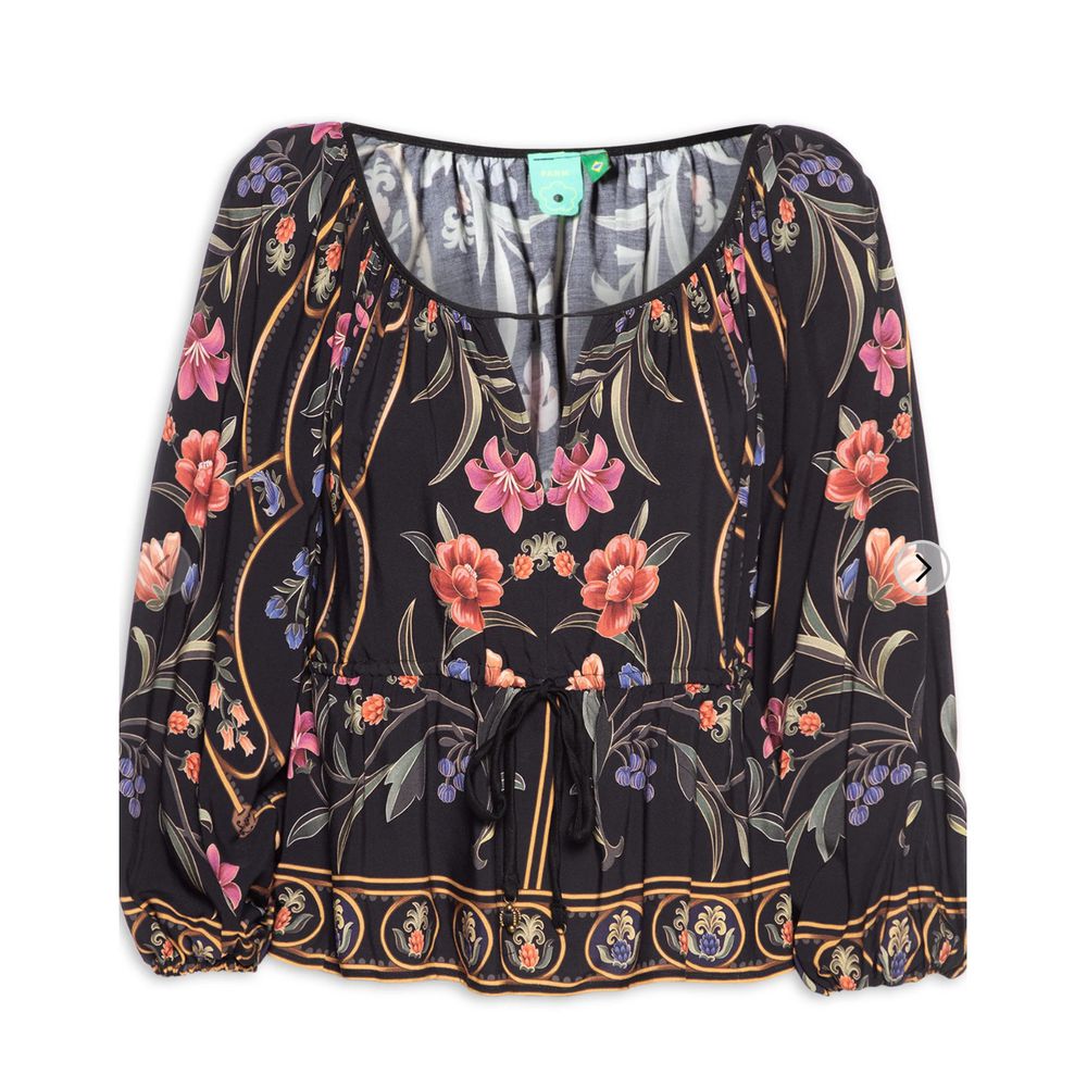 Bata Floral Belle Estampado