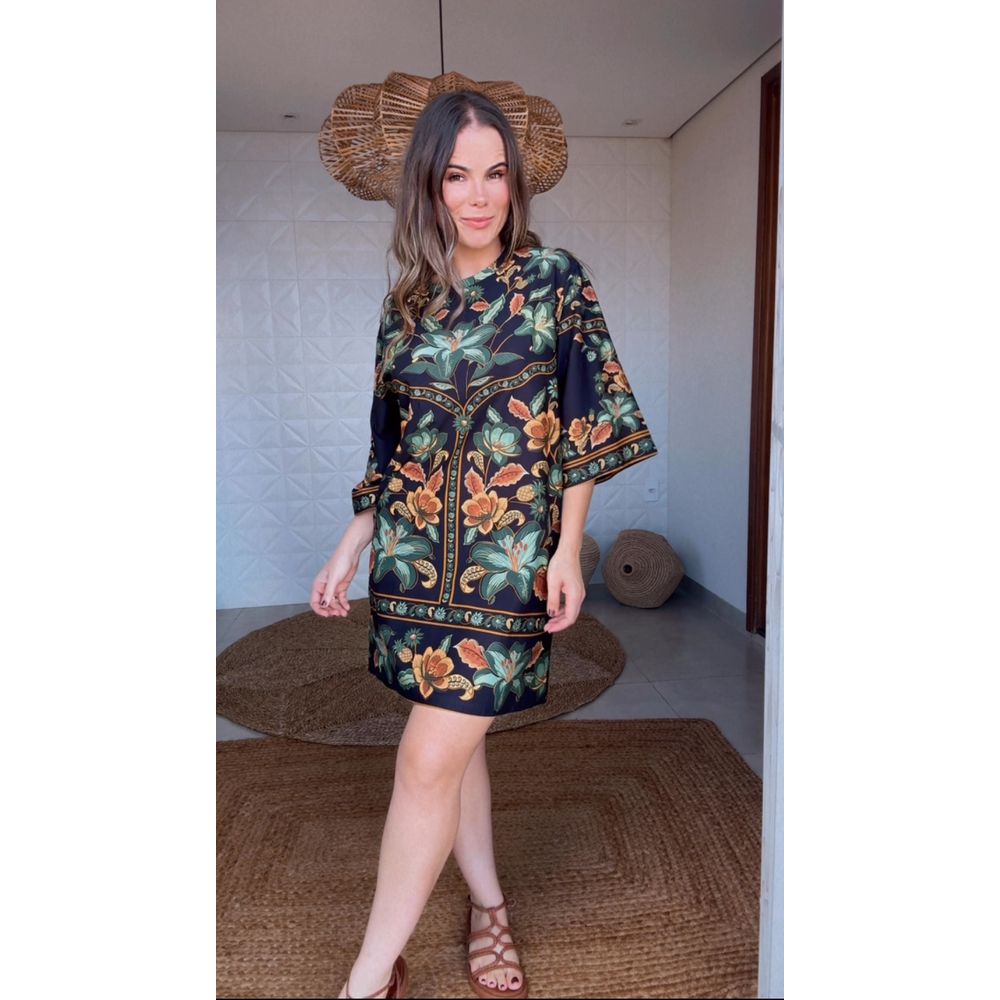 Vestido Tshirt Big Marcelle Estampado