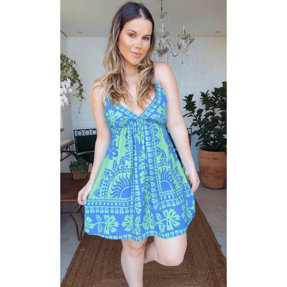 Vestidos estampados curtos sales 2018