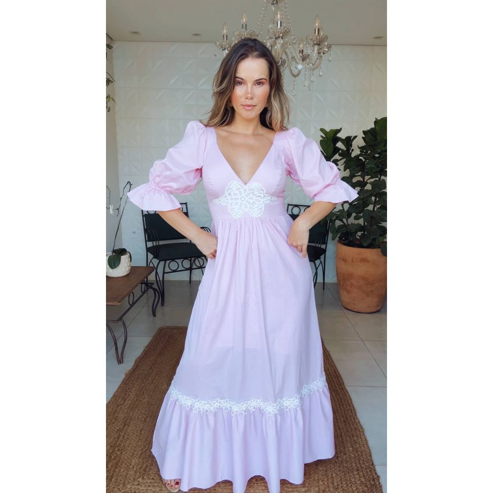 Vestido Bruna Rosa