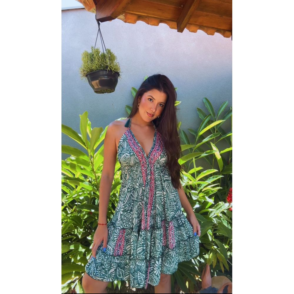 Vestido Lorena Verde