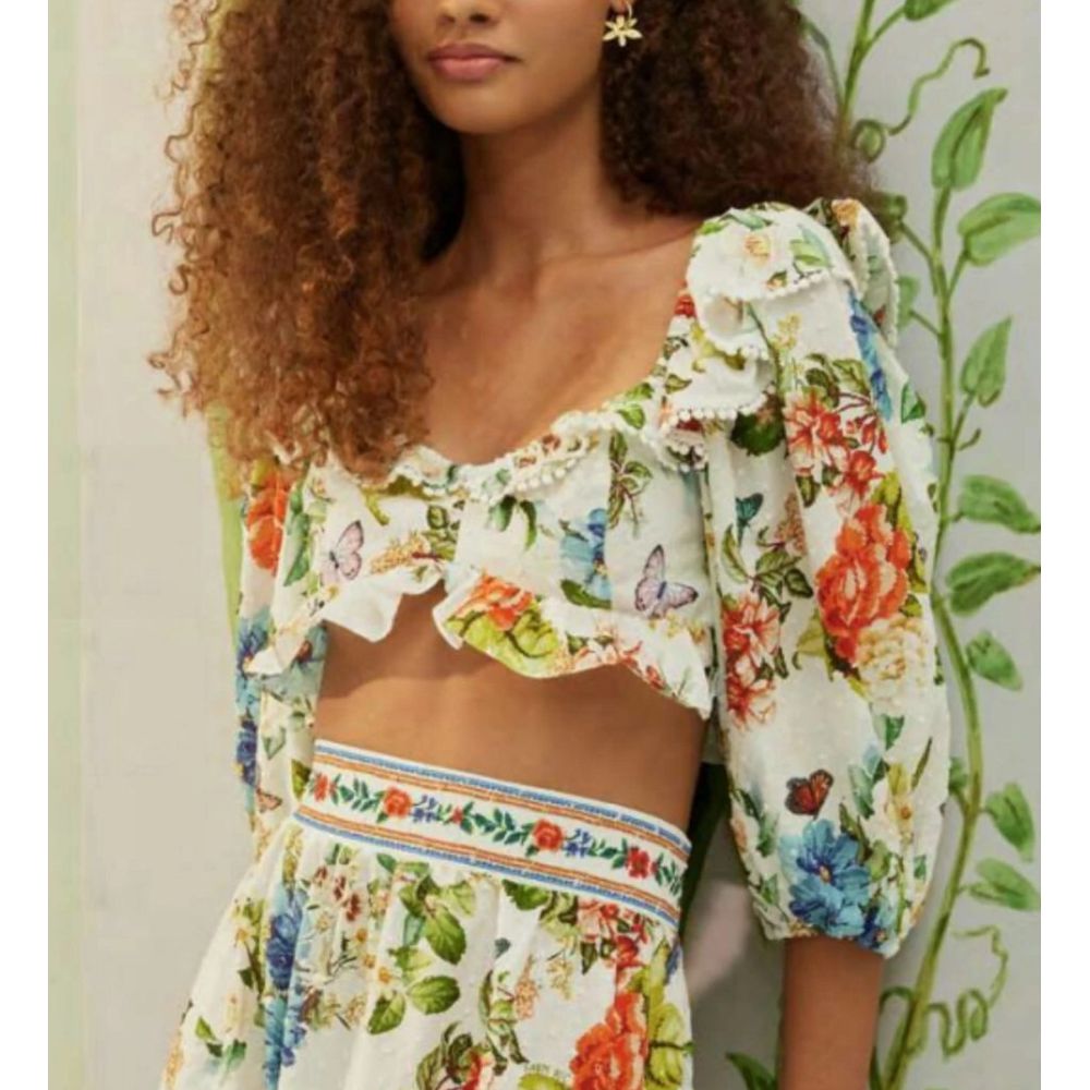 Blusa Punto Estampado