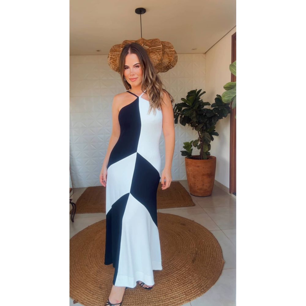 Vestido Frente Única Patch 
