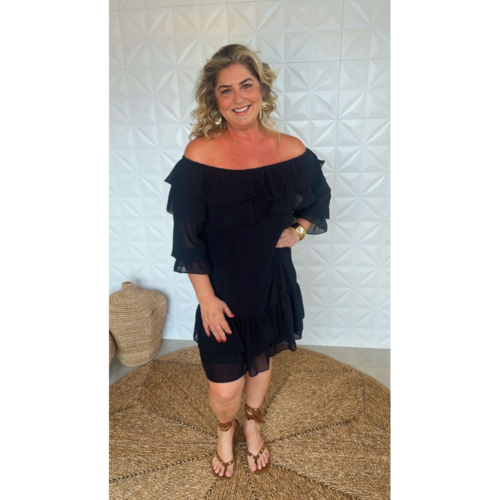 Vestido Shakira Preto