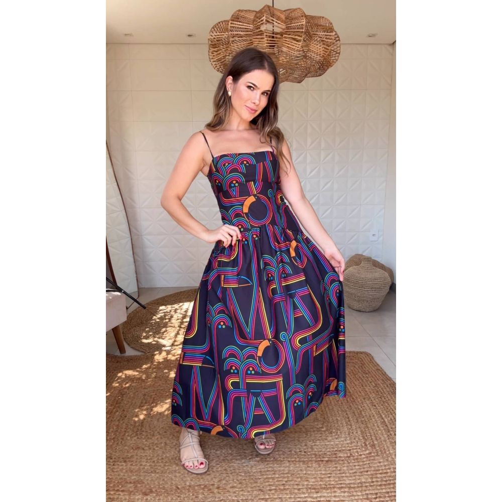 Vestido Logotuca Estampado