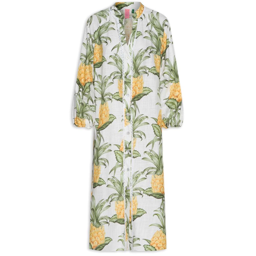 Chemise Suco De Abacaxi Estampado