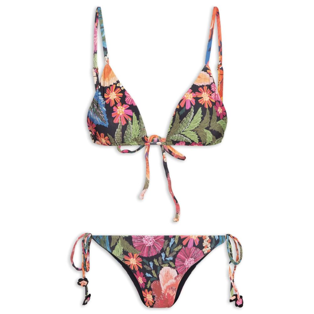 Biquini Lacinho Bordadeira Estampado