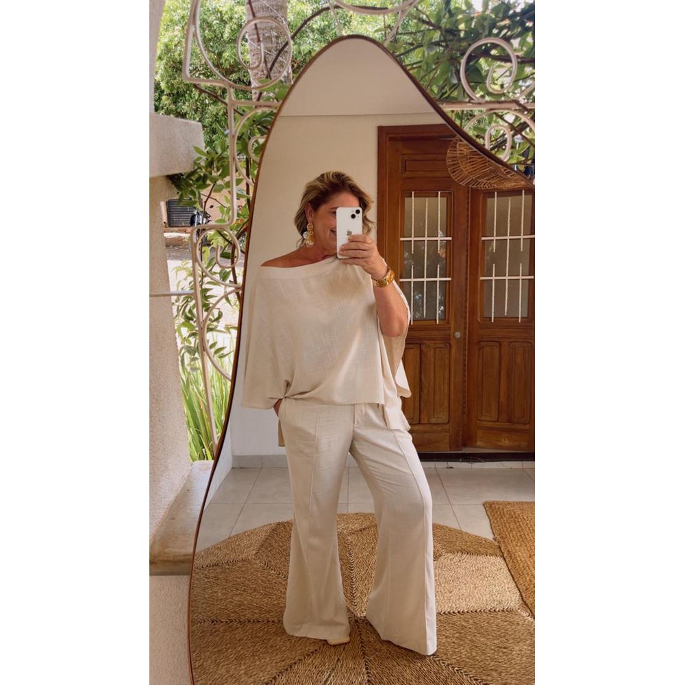 Conjunto Ambar Bege 