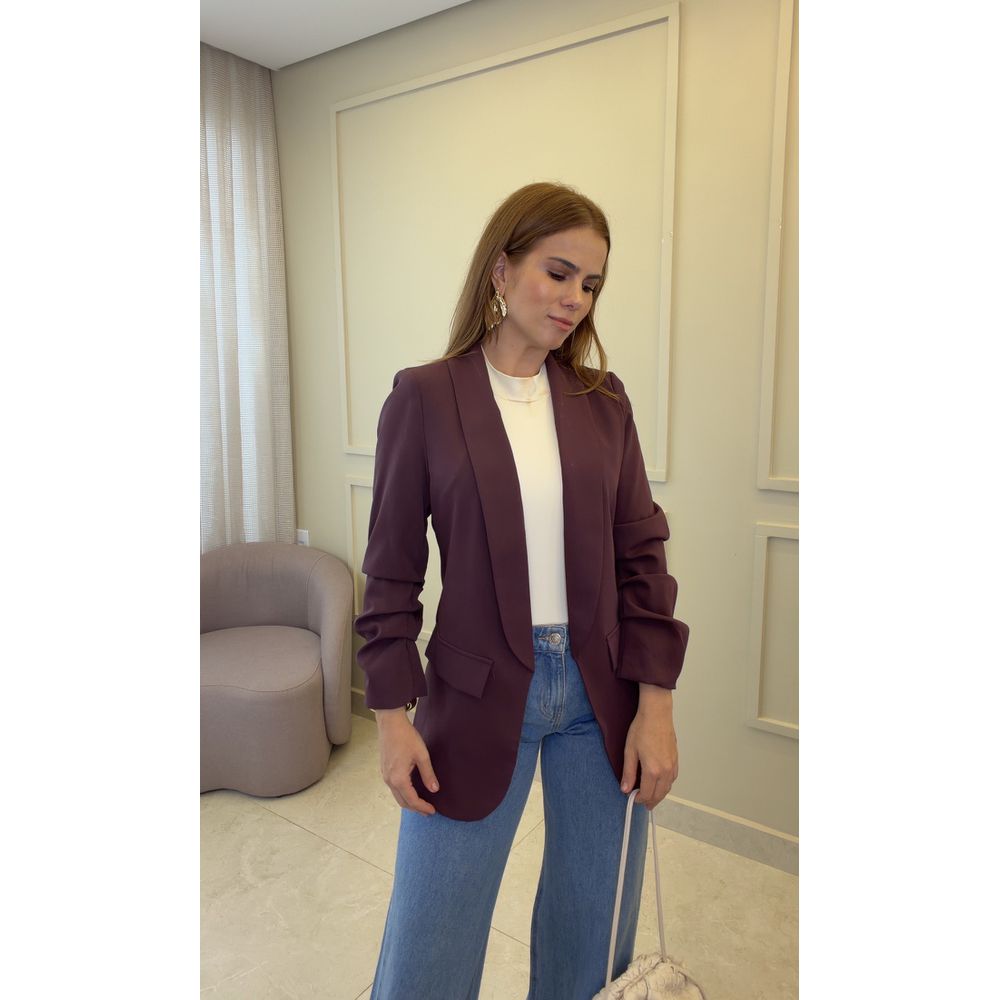 Blazer Jordana Uva