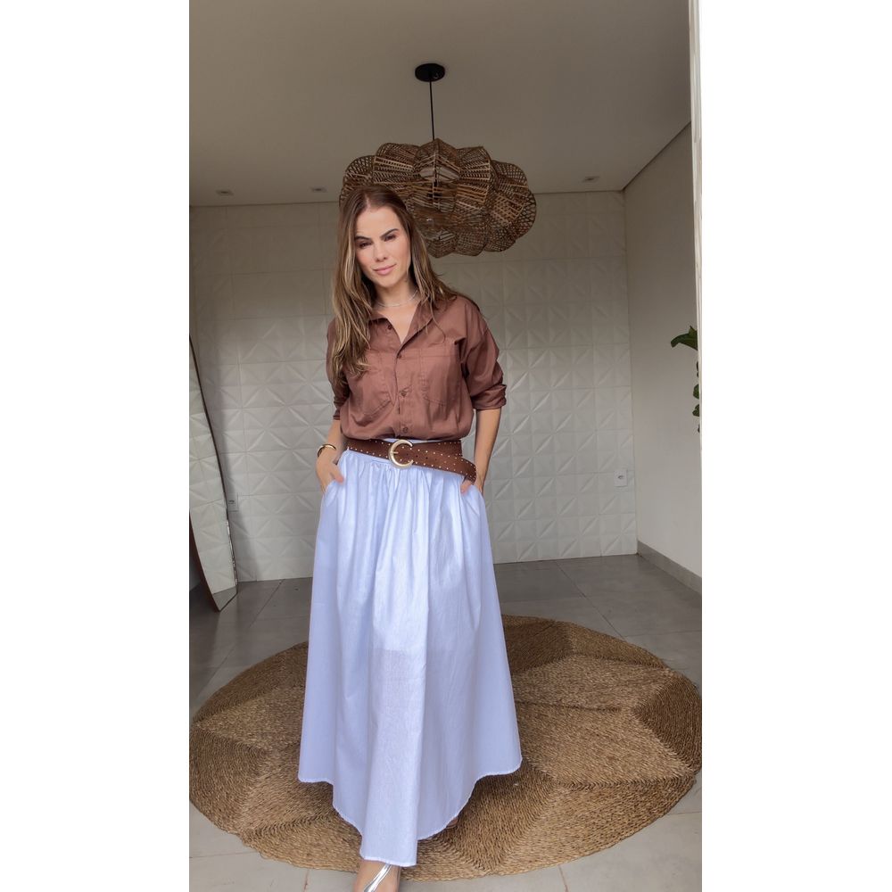 Saia Godê Zaya Branco