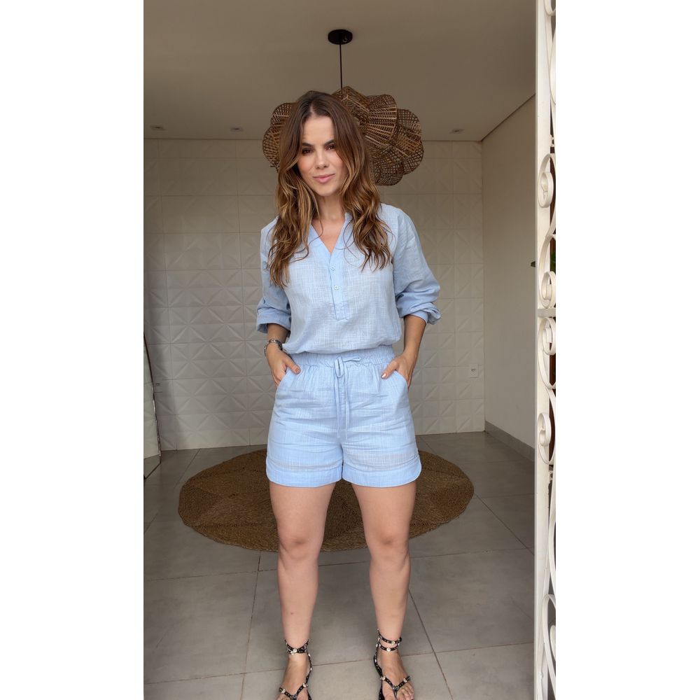 Conjunto Isabella Azul Claro