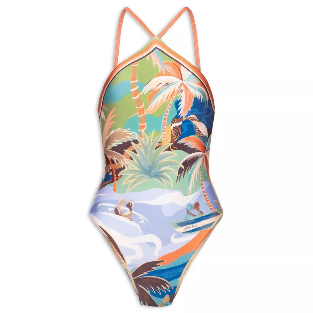 Maio Lenço Bem Querer Estampado