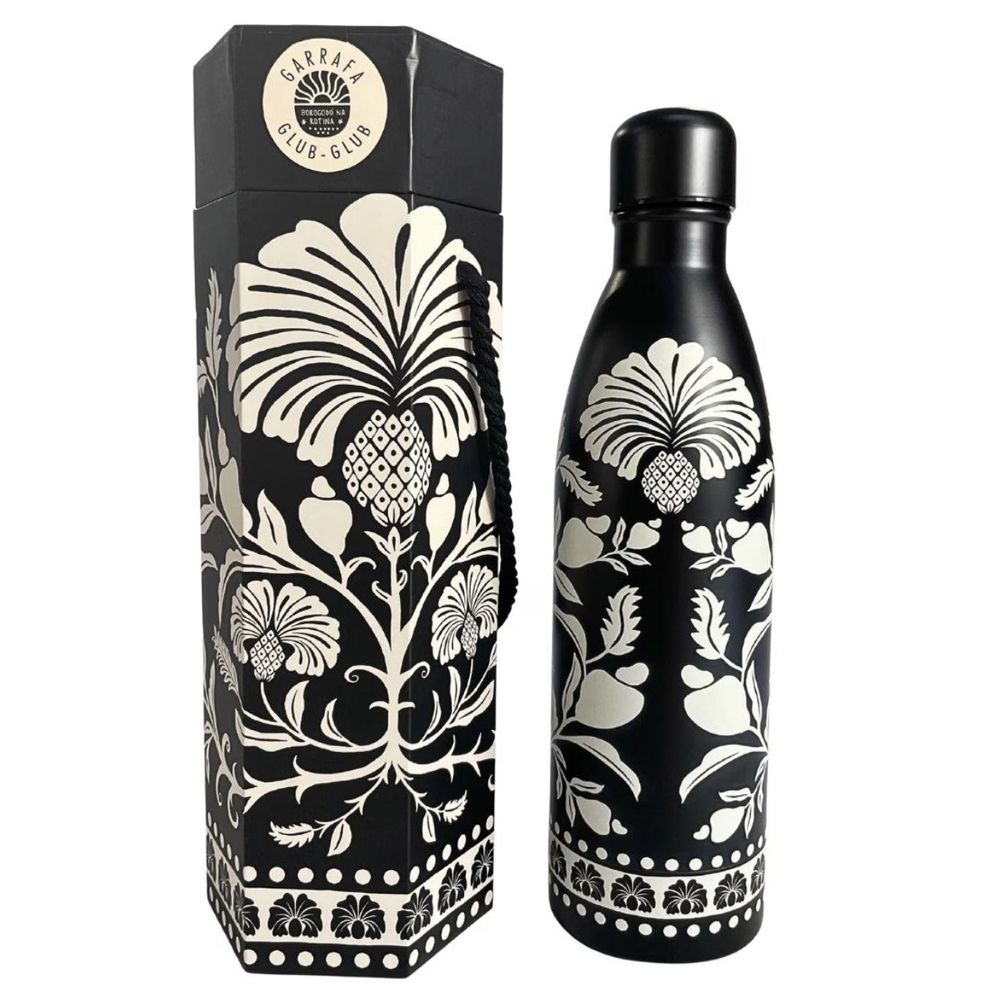 Garrafa Farm Glub Glub 750ml Esporte Sintra Estampado