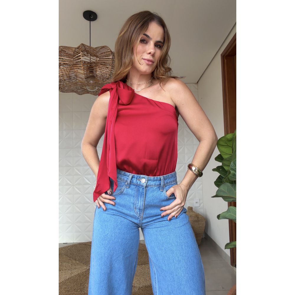 Body Nula Manga Natalya Vermelha