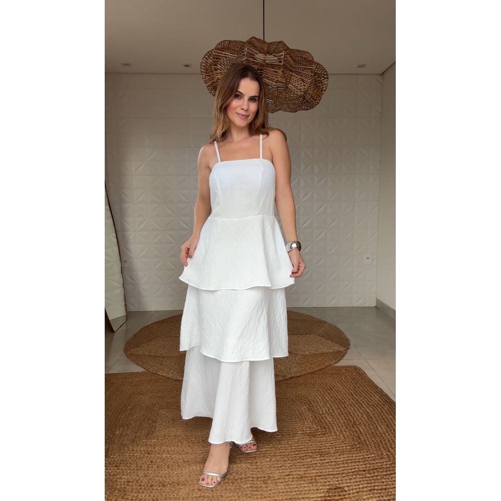 Vestido Mariah Branco