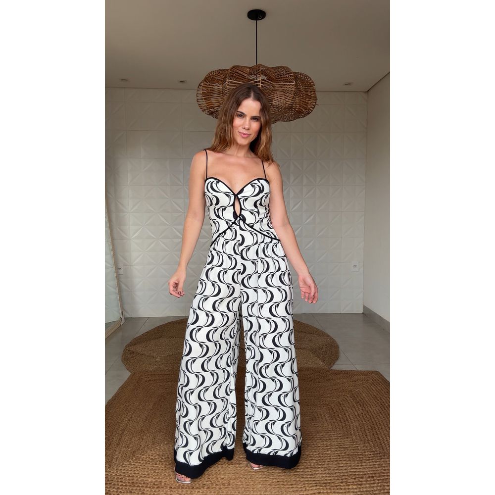 Macacão Vivo Peixe Copa Estampado