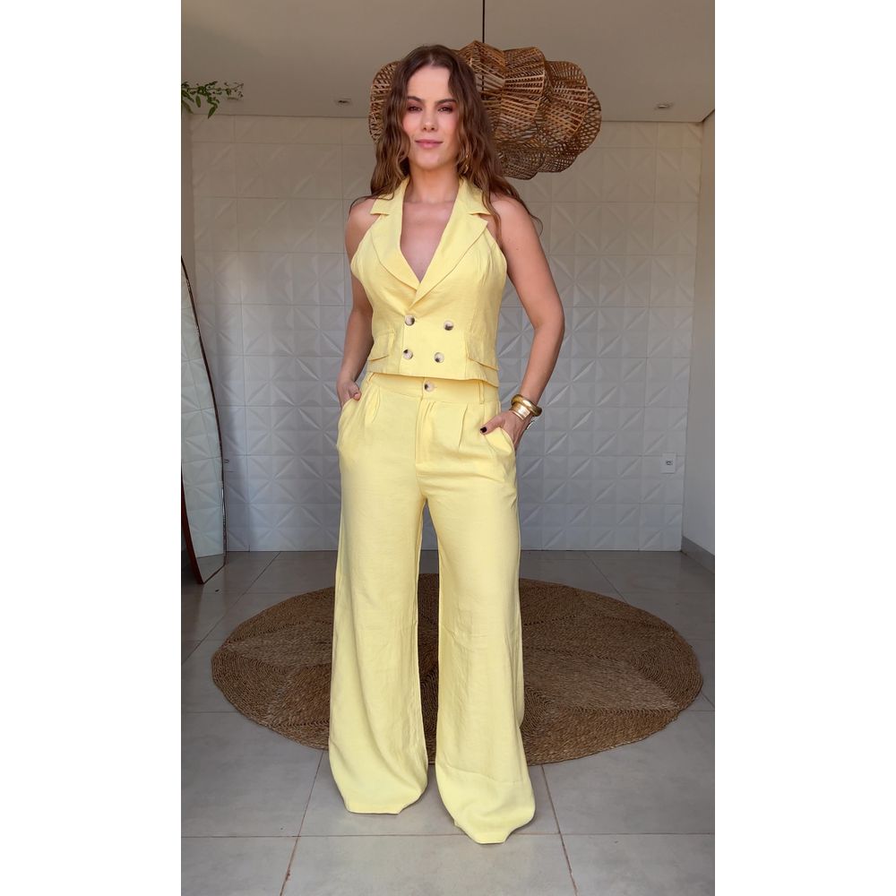 Calça Angelina Amarelo Mantega