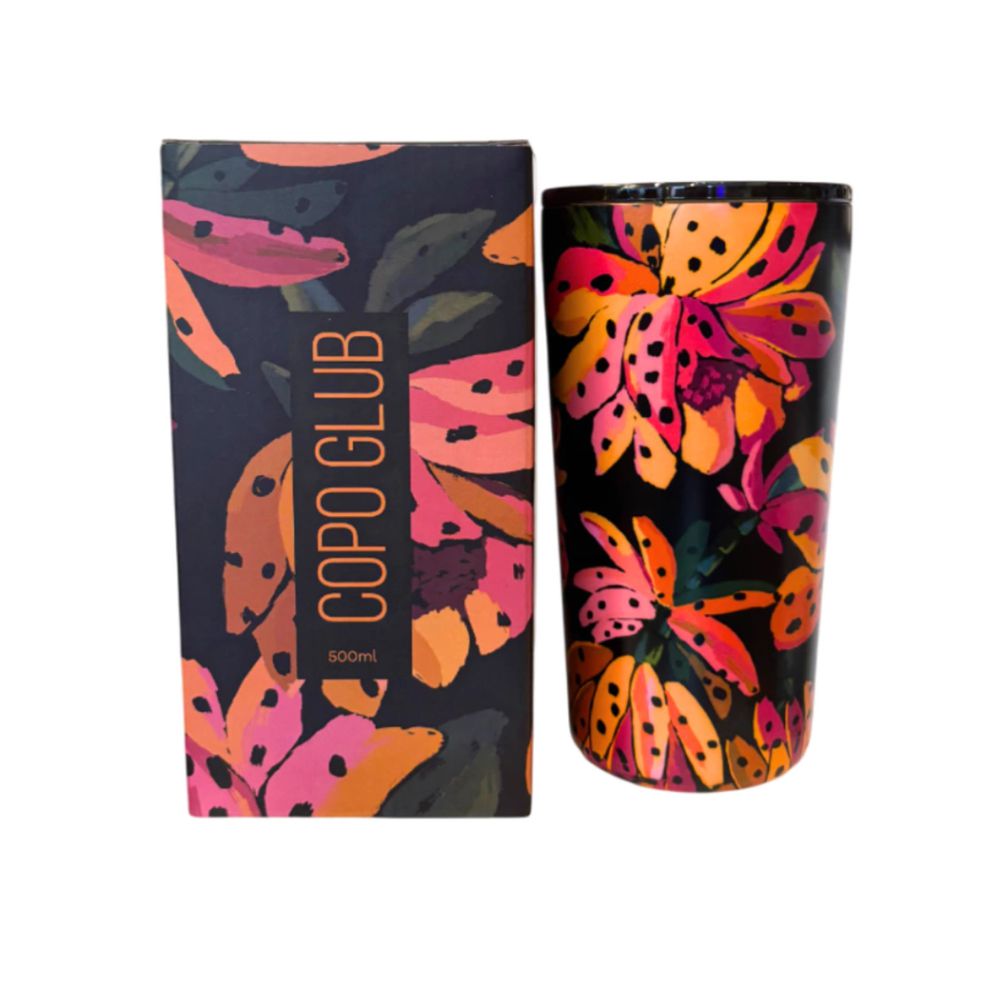 Copo Flor De Banana 500ml Estampado