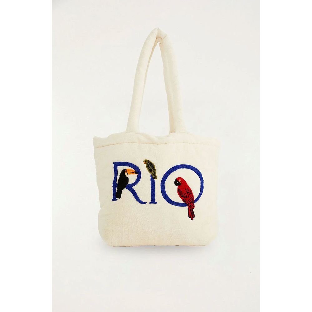 Bolsa Farm Solzão Farm Rio Off White 