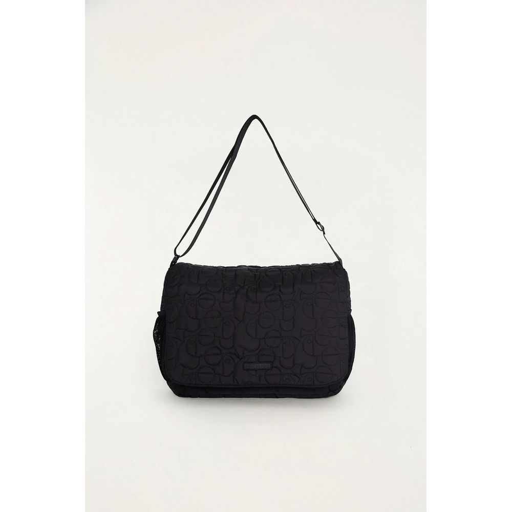 Bolsa Transversal Brisa Puffer Preto