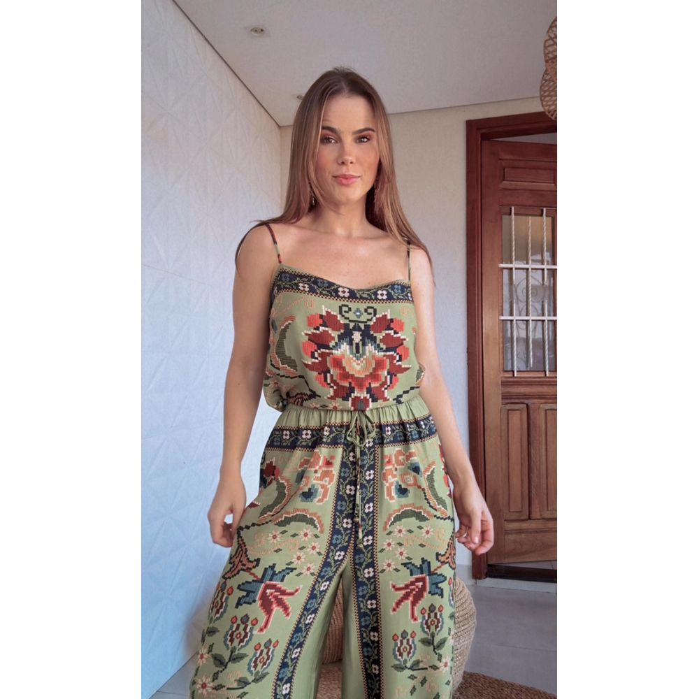 Regata Flor De Jardim Estampado