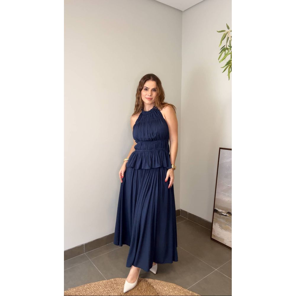 Conjunto Petra Chiclé Azul Marinho