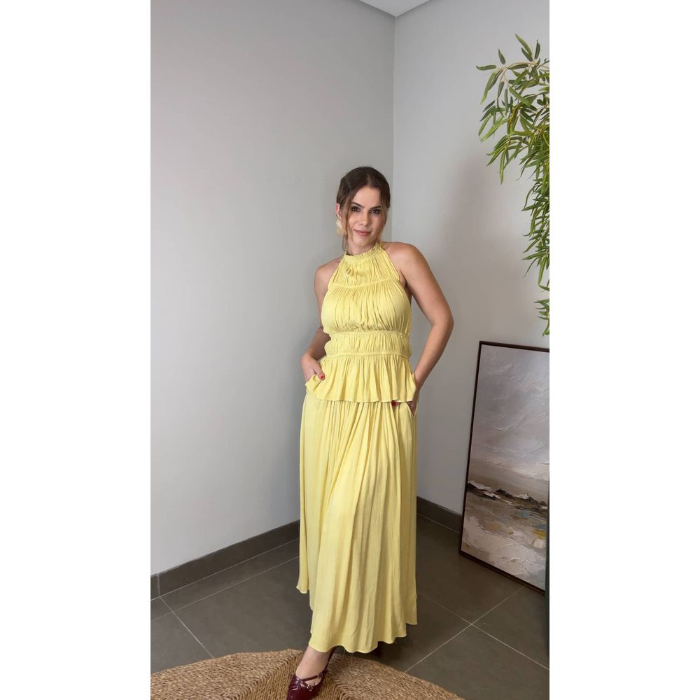 Conjunto Petra Chiclé Verde Pistache