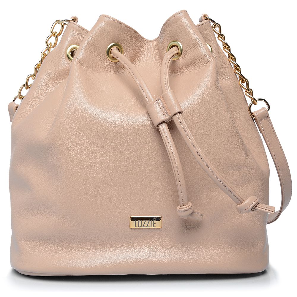Bolsa Luz Rosê | Couro Legítimo