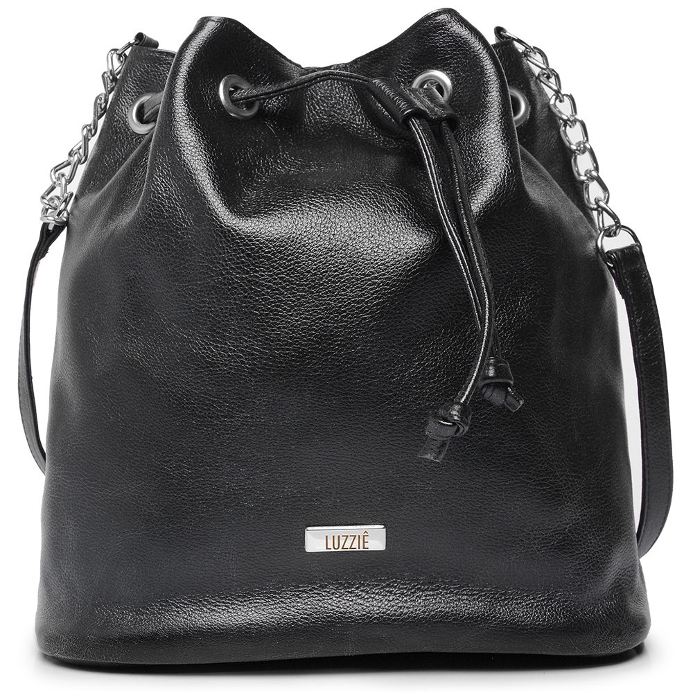 Bolsa Luz Preto | Couro Legítimo