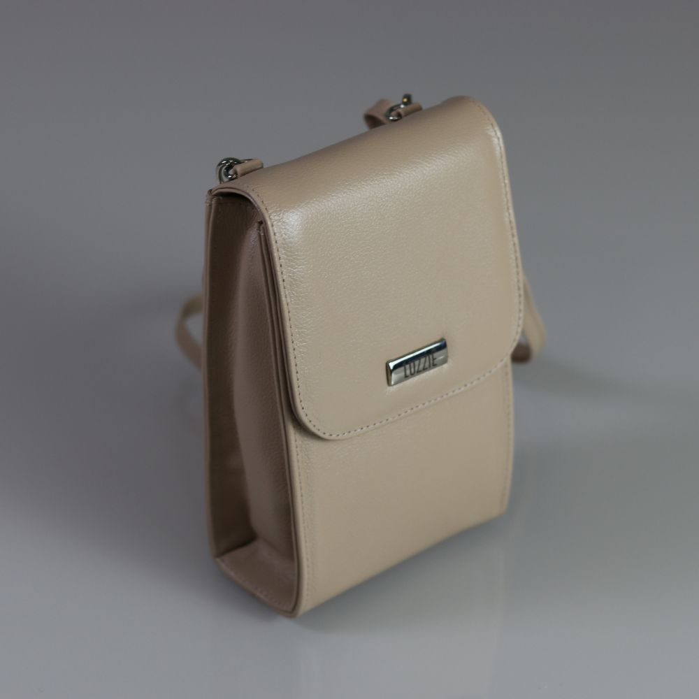 Bolsa Lia Rosê - Metal Níquel | Couro Legítimo