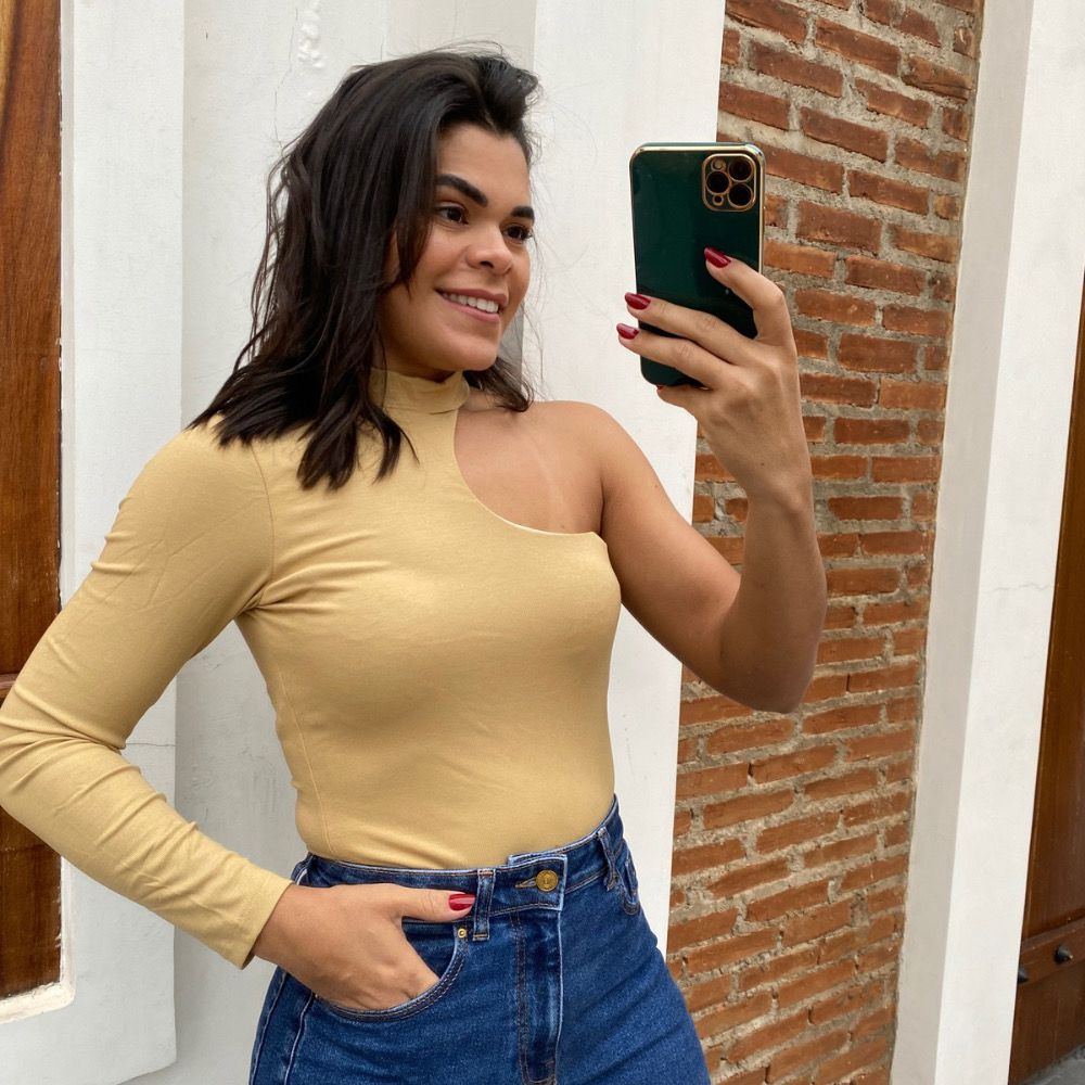 Body classic areia - Maranata Moda Feminina