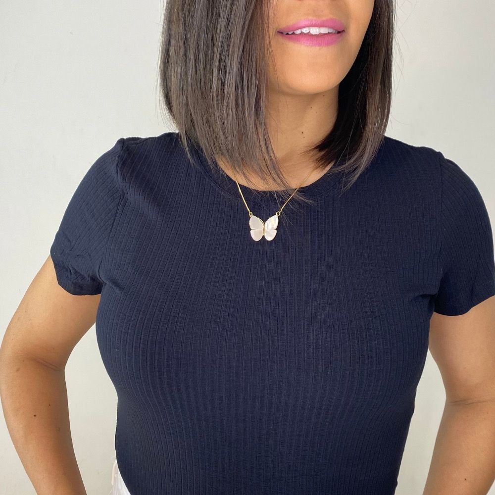 Blusa basic preta - Maranata Moda Feminina