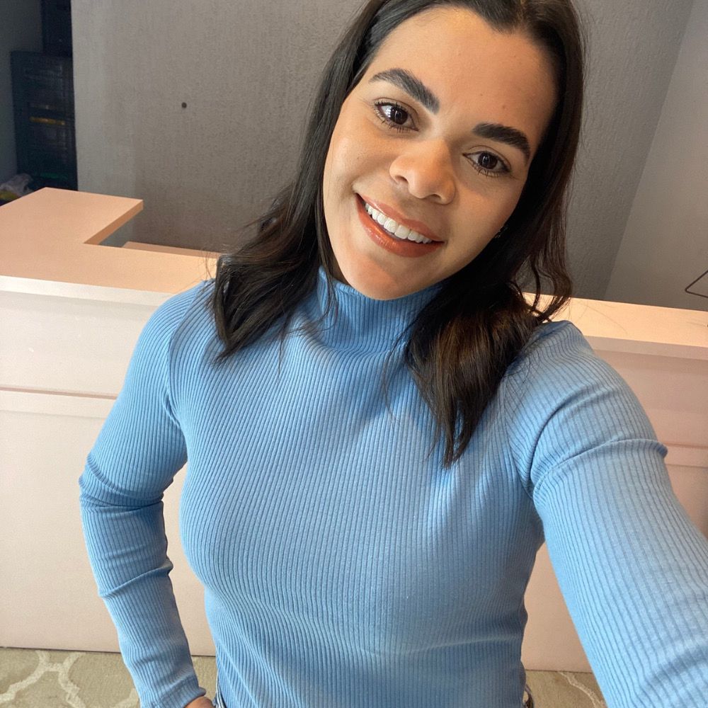 Blusa manga longa cacharrel azul - Maranata Moda Feminina